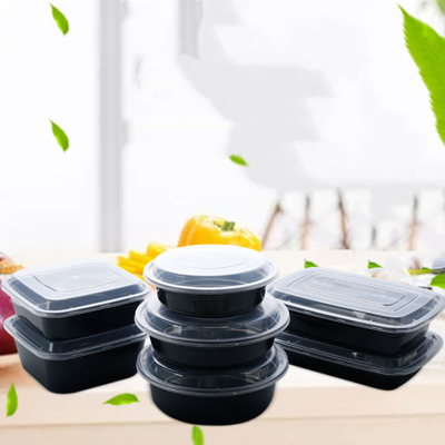 Transparante pp passen het Wegwerpproduct van Verpakkingsdozen weghalen aan Containers