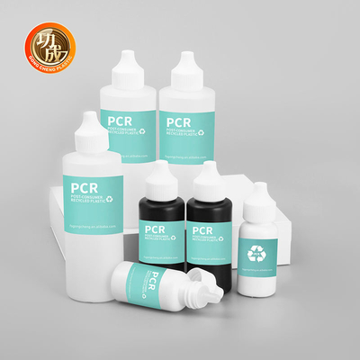 Eco-vriendelijke cosmetische Pcr Shampoo Plastic Squeeze Flasjes Met Twist Top