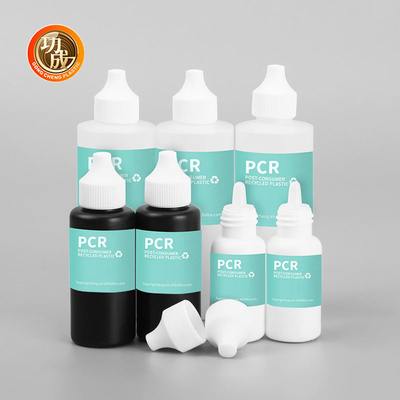 Persoonlijke 30 ml 50 ml 120 ml lege dropperfles Plastic PCR squeeze Vloeibare fles