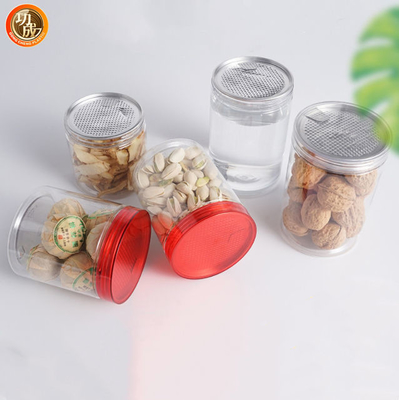 Voedsel Plastic Verpakking PET Koekjespot 1200 ml Lichtgewicht