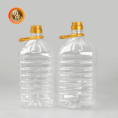 Food Grade Cylinder Plastic Spice Flasjes Schroef Op De Deksel Voor Kruiden / Kruiden