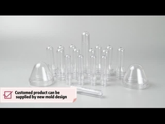 Voorvormen van het douane het Transparante HUISDIER voor Waterflessen 1 Liter