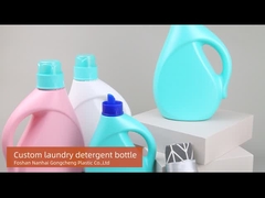 HDPE Wasserij Vloeibare Detergent Plastic Flessen met het Meten van GLB 1 Gallon 3000ml