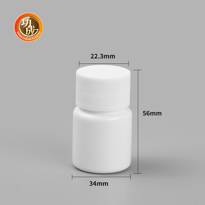 HDPE van de de Capsulegeneeskunde van Matte Plastic Pill Bottle 15ml 20ml 30ml de Pillenflessen