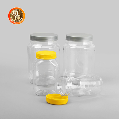 De brede van het de Flessenvoedsel van de Mond Lege Plastic Jam Koekjestrommel van het de Ranghuisdier