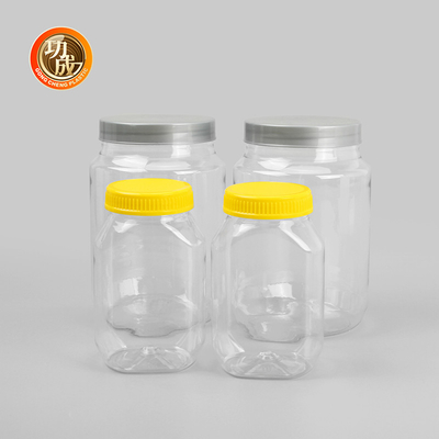 De brede van het de Flessenvoedsel van de Mond Lege Plastic Jam Koekjestrommel van het de Ranghuisdier