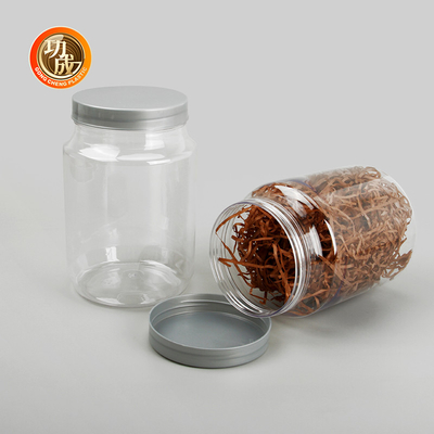 De brede van het de Flessenvoedsel van de Mond Lege Plastic Jam Koekjestrommel van het de Ranghuisdier