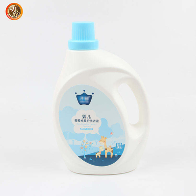 Lege 3L-HDPE Plastic Vloeibare Wasmiddelfles 1 Gallon