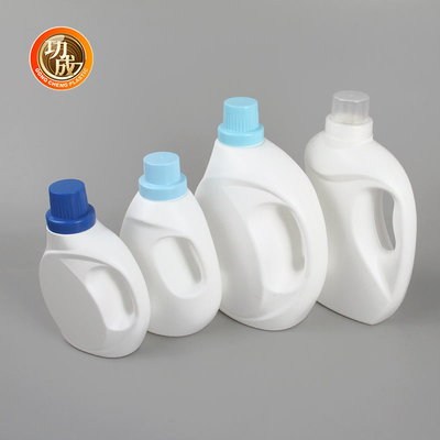 PE Lege Plastic Was Detergent Fles met Opnieuw te gebruiken Schroefdeksel