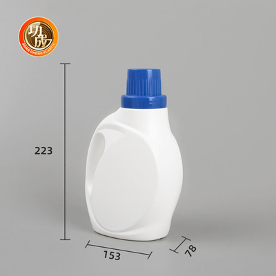 PE Lege Plastic Was Detergent Fles met Opnieuw te gebruiken Schroefdeksel