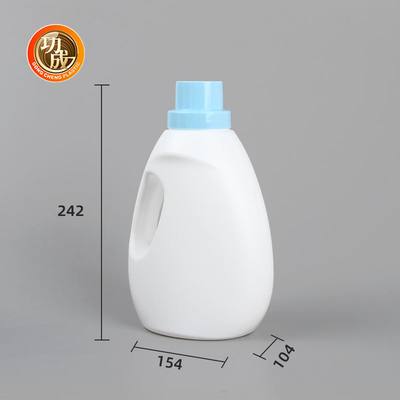 PE Lege Plastic Was Detergent Fles met Opnieuw te gebruiken Schroefdeksel