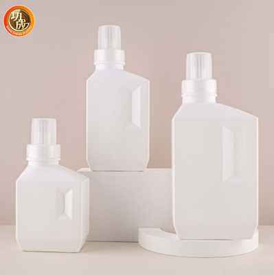 Lege PE Plastic Vloeibare Navulbare Wasmiddelfles 1L 2L