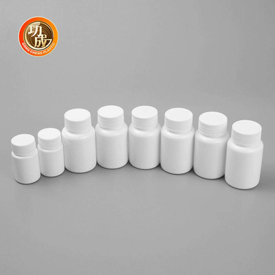 120ml Fles van de polyethyleen de Plastic Pil voor Capsules Glanzende Oppervlakte