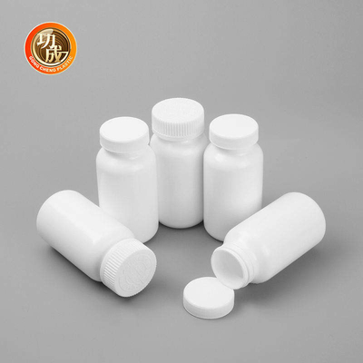 van de Pillenflessen van 100ml 150ml 200ml de Schroefdop de Cilinderhdpe Fles van de Geneeskundeopslag