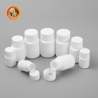 De lege PE Plastic HDPE van de Pillenfles Verpakkende Fles van de Vitaminecapsule