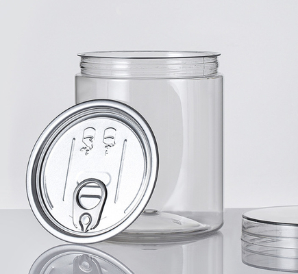 ODM OEM Duidelijke Plastic Navulbare het Kruidkruiken van het Koekjestrommel Lege Huisdier