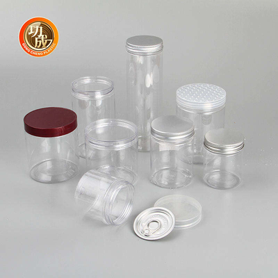 Van het de Opslagsuikergoed van het douane de Kleine Plastic Voedsel Koekjestrommel 420ml 500ml 600ml