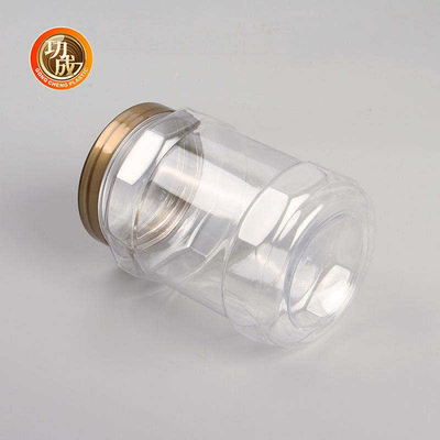 Lege Brede Fles 87mm van de Mond Plastic Jam Ronde Voedsel voor huisdierenkruik