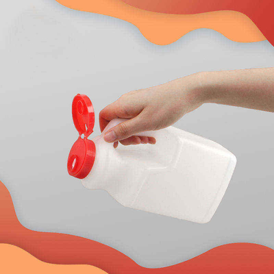 Douanehdpe Fles van de Voedsel de Plastic Sojasaus met Handvat