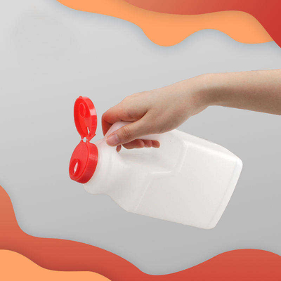 Pe Plastic het Kruidenvoedsel van de Eetbare Oliefles Verpakkingsfles met Deksel