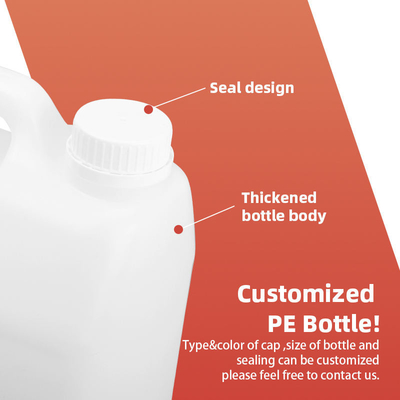 Rechthoekhdpe Plastic van de het Voedselrang van de Tafeloliefles de arachideoliefles