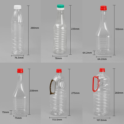 van de Specerijflessen van 380ml 500ml 760ml Plastic Lege Vierkante de Eetbare Oliefles