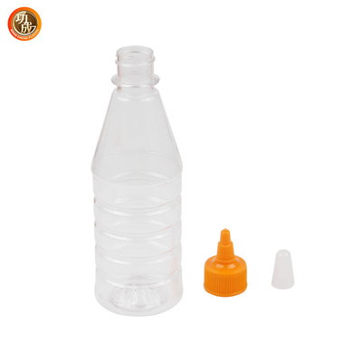 Het HUISDIER 17oz van de voedselrang ontruimt de Samendrukkingsflessen van de Ketchupmosterd