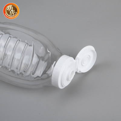 Fles van de de Saussamendrukking van 230ml 250ml 500ml 1000ml de Plastic voor de Ketchup van de de Barbecuesaus van de Olietomaat