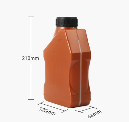 PE van het de Flessen1000ml Schroefdeksel van de Motorolie Container van de de Motorolie de Lege