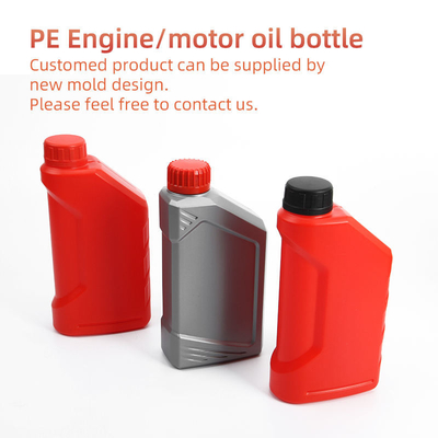 HDPE van de de Flessen Rode Blauwe Benzine van de Motorolie Lege de Brandstoffles