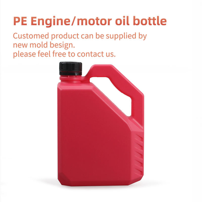 PE van 1000ml 2000ml van het de Flessenschroefdeksel van de Motorolie Plastic de Benzinefles
