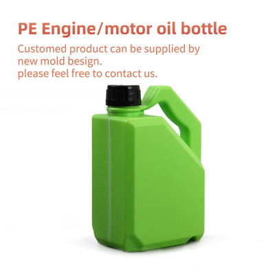 De draagbare van de de Flessenbenzine van de Motorolie Smerende Plastic Fles met GLB