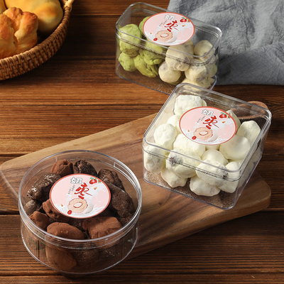De vierkante Tiramisu-van het de Containergebakje van de Cakeopslag van het de Moussedessert Zoete Verpakkende Doos