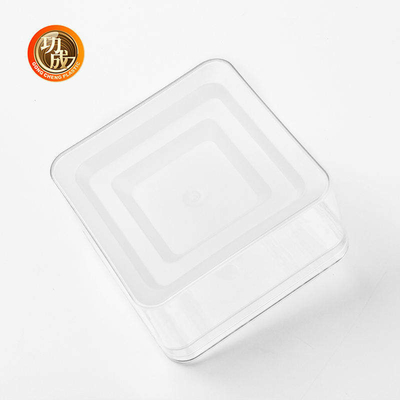 Het transparante HUISDIER past Dozen van de het Voedselopslag van Verpakkingsdozen de Plastic aan