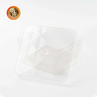 Het transparante HUISDIER past Dozen van de het Voedselopslag van Verpakkingsdozen de Plastic aan