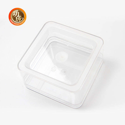 Het transparante HUISDIER past Dozen van de het Voedselopslag van Verpakkingsdozen de Plastic aan