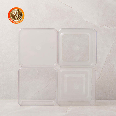 Het transparante HUISDIER past Dozen van de het Voedselopslag van Verpakkingsdozen de Plastic aan