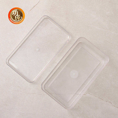 De transparante Container van het de Kruiken660ml Plastic Voedsel van de HUISDIEREN Vierkante Plastic Opslag met Deksels