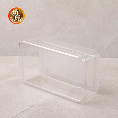 De transparante Container van het de Kruiken660ml Plastic Voedsel van de HUISDIEREN Vierkante Plastic Opslag met Deksels
