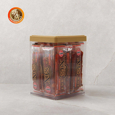 Het plastic HUISDIER past de Containers van het de Notenvoedsel van Verpakkingsdozen met Deksels 1380ml aan