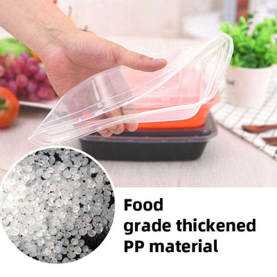 OEM past Meeneem het Voedselverpakking Tray With Lid van Verpakkingsdozen aan