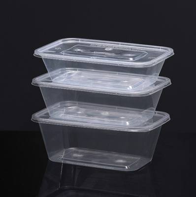 De voedselrang past Beschikbare Draagbare het Voedsel Meeneemcontainers aan van Verpakkingsdozen