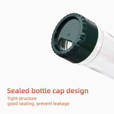 De Flessen Lege Peper die van het schroefdeksel Plastic Kruid Plastic Shaker Jars kruidt