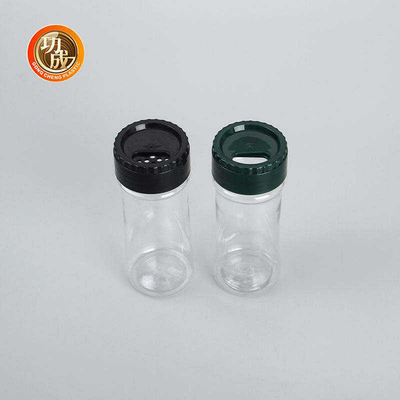 De Flessen Lege Peper die van het schroefdeksel Plastic Kruid Plastic Shaker Jars kruidt