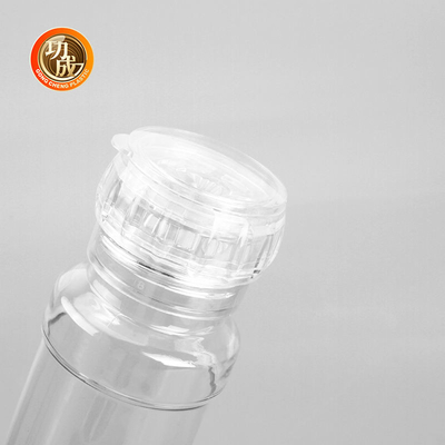 De Flessenspecerij Shaker Jars 250ml 500ml van het douane Transparante Plastic Kruid