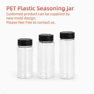 100Ml plastic de Kruidenpoeder die van Kruidflessen Shaker Containers kruiden