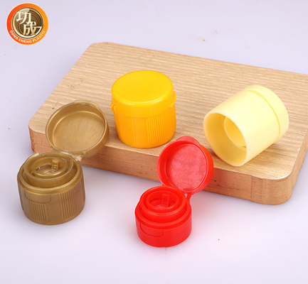 25 - 35mm de Plastic Sojasaus Flip Top Screw Cap van Kroonkurk