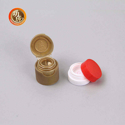 Van de Schroef Plastic Kroonkurk van de douanesojasaus PE pp Plastic Flip Top Caps