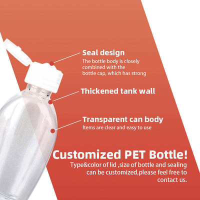 30ML van de het Desinfecterende middelfles van de douanezak Plastic van het de Handdesinfecterende middel de Flessen Zeer belangrijke ketting