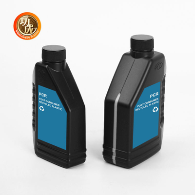 Custom Label PCR Plastic Motor Oil Flasje 1500 ml Smooth Mouth